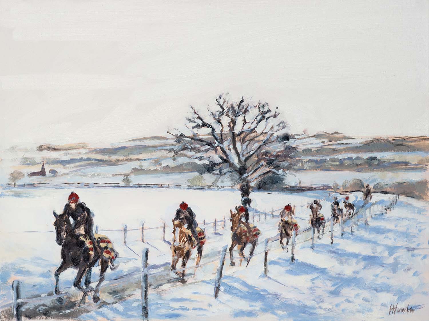 Bob Champion Cancer Trust Christmas card